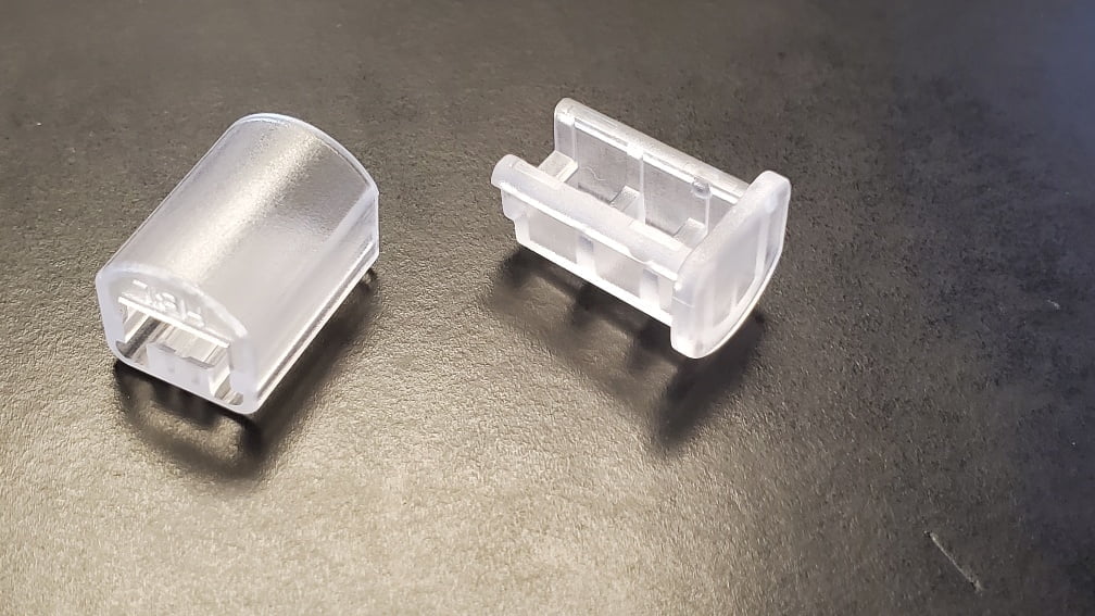 Clear Slide Cap for SPT1 Wire - Bag of 25