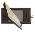 CABO Integrated Small Flat Panel Step Light Frosted - 5.5" x 2.937"
