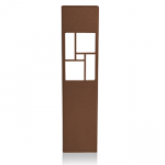 CENTER SQUARE 6x6 Silhouette Bollard