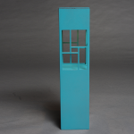 CENTER SQUARE 6x6 Silhouette Bollard