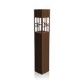 CENTER SQUARE 6x6 Silhouette Bollard