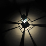CENTER SQUARE 6x6 18 Bollard / Post-Top