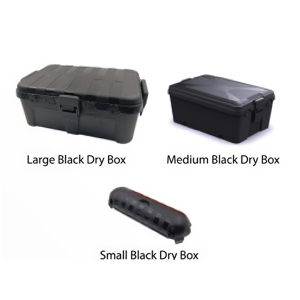 Weatherproof Boxes for Controllers and Connections - Black (Medium)