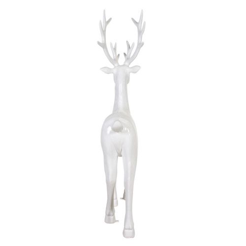 6 Foot Elegant Standing Deer Resin Display