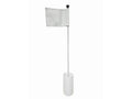 Lumien Raw Brass 6in PVC Cup for LED Putting Green Lighting