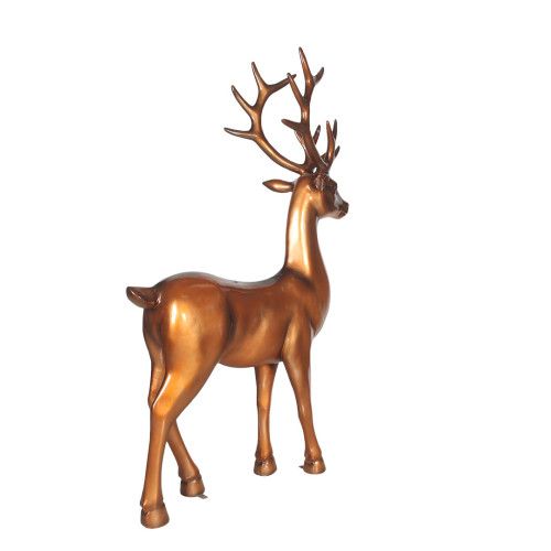 6 Foot Elegant Standing Deer Resin Display