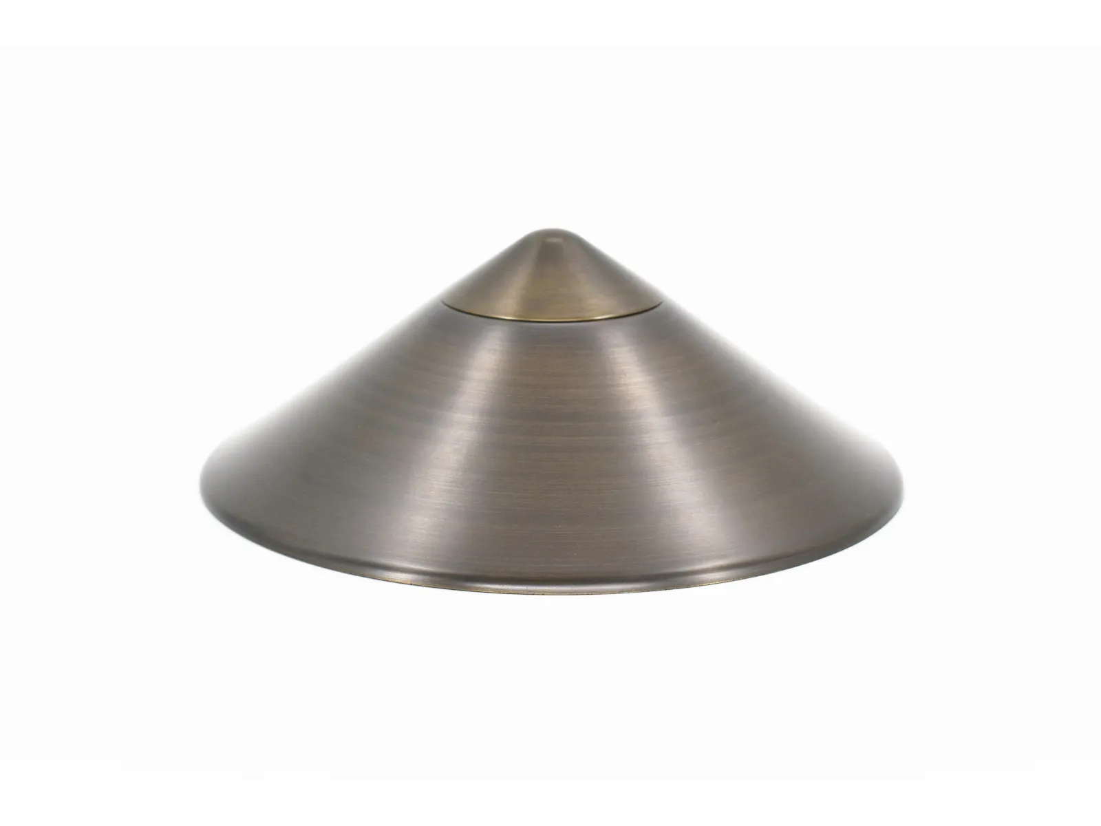 Accessory, Brass - Antique, Standard, Area Light Hat, 2-Tiered