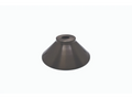 Lumien Antique Brass Micro Flat Top Dome Shade for LED Lighting