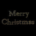 LED Merry Christmas Sign - Warm White - (20')