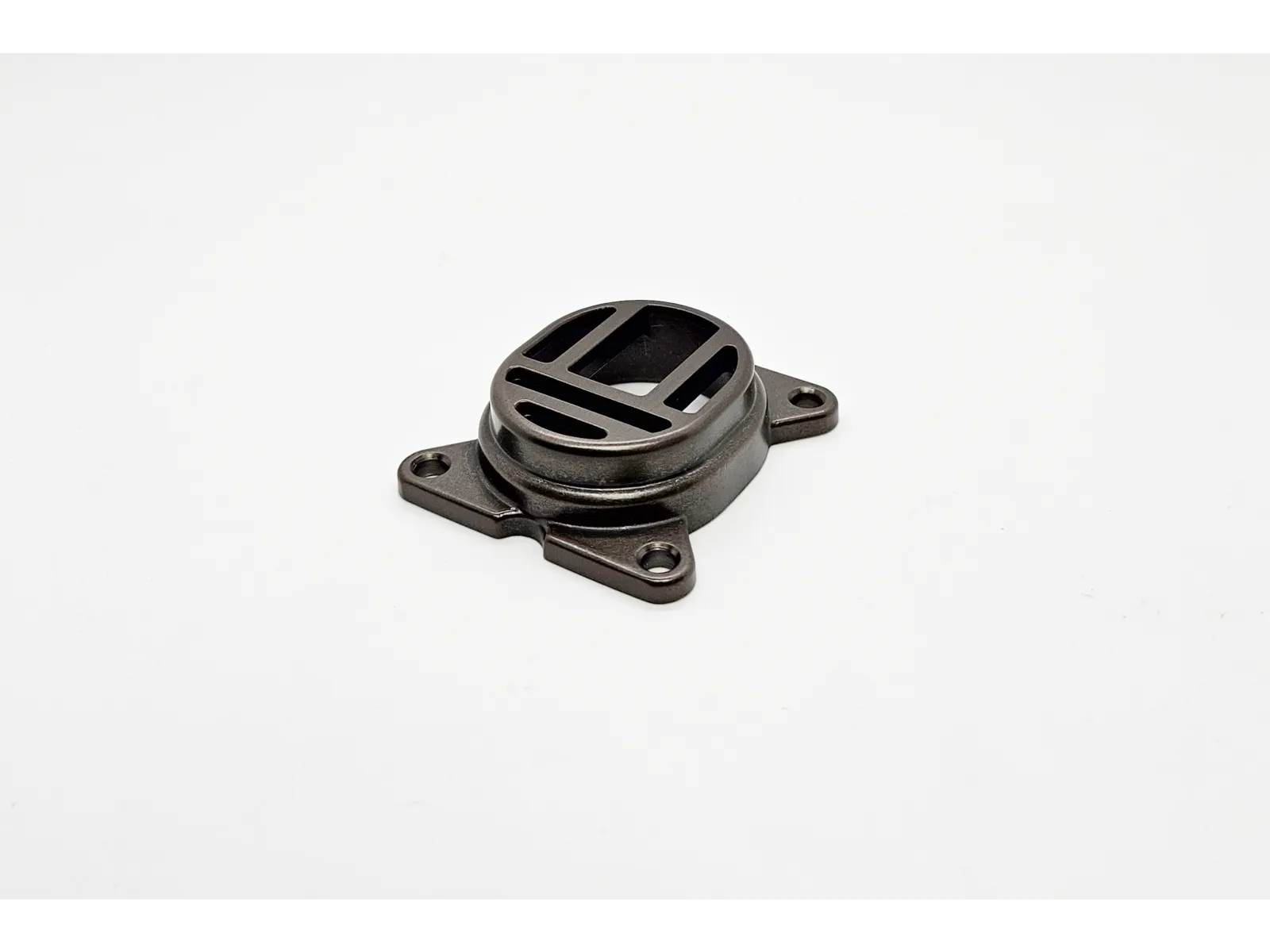 Lumien Antique Brass Louvered Insert for Nano Well LED Lighting