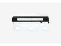 Lumien Aluminum Black 6in Hardscape Wall Light