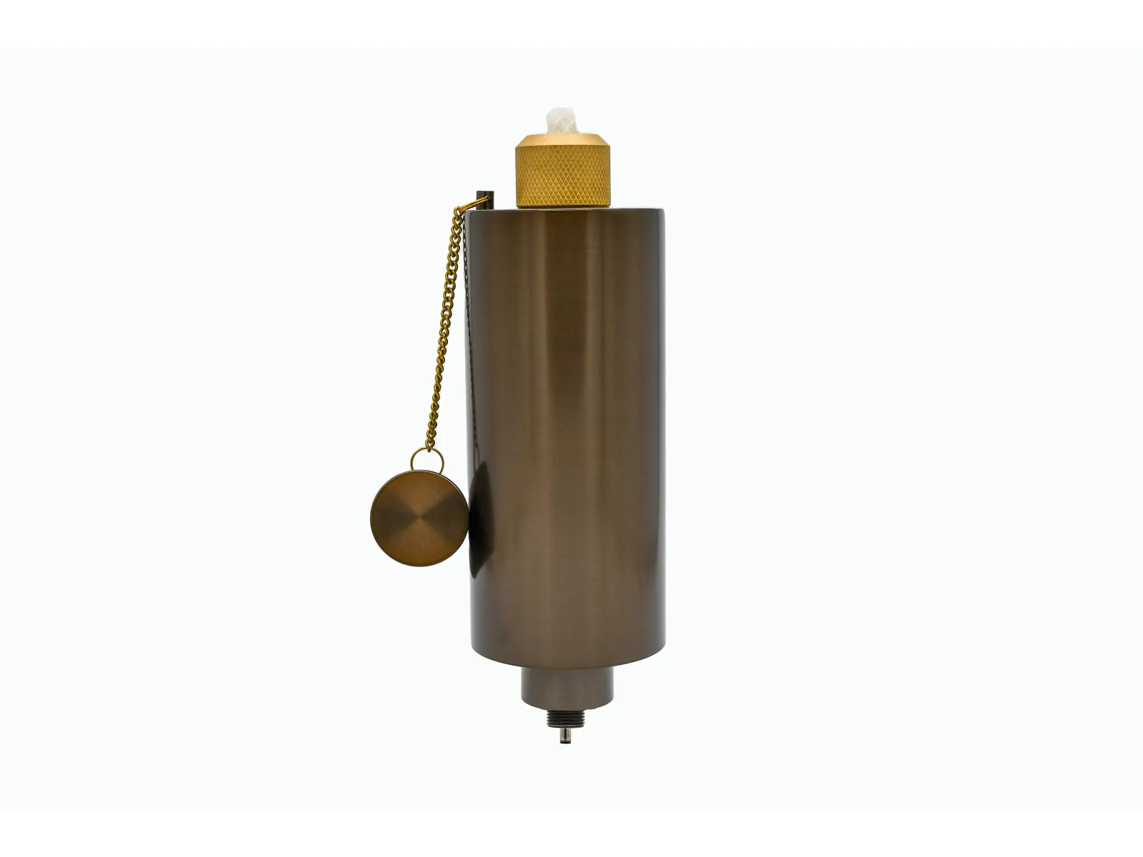 LumienPRO RGBWW 7W Antique Brass Tiki Torch LED Landscape Light