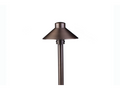 Lumien Antique Brass 18in Riser for LED Landscape Area Lighting