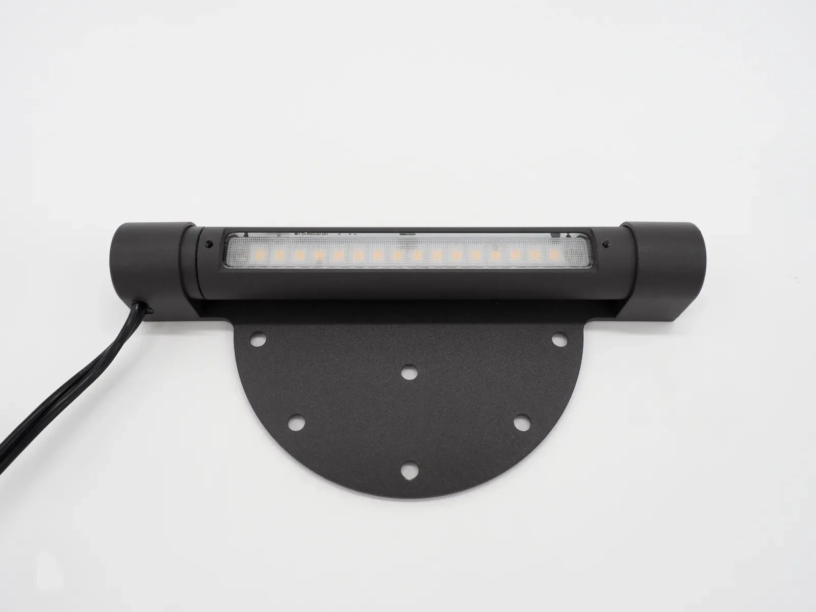 Lumien Aluminum Black 6in Modular Hardscape Wall Light