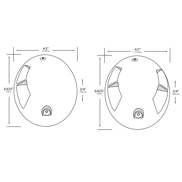 Mariner Integrated Dock Light - 2.2 Watt