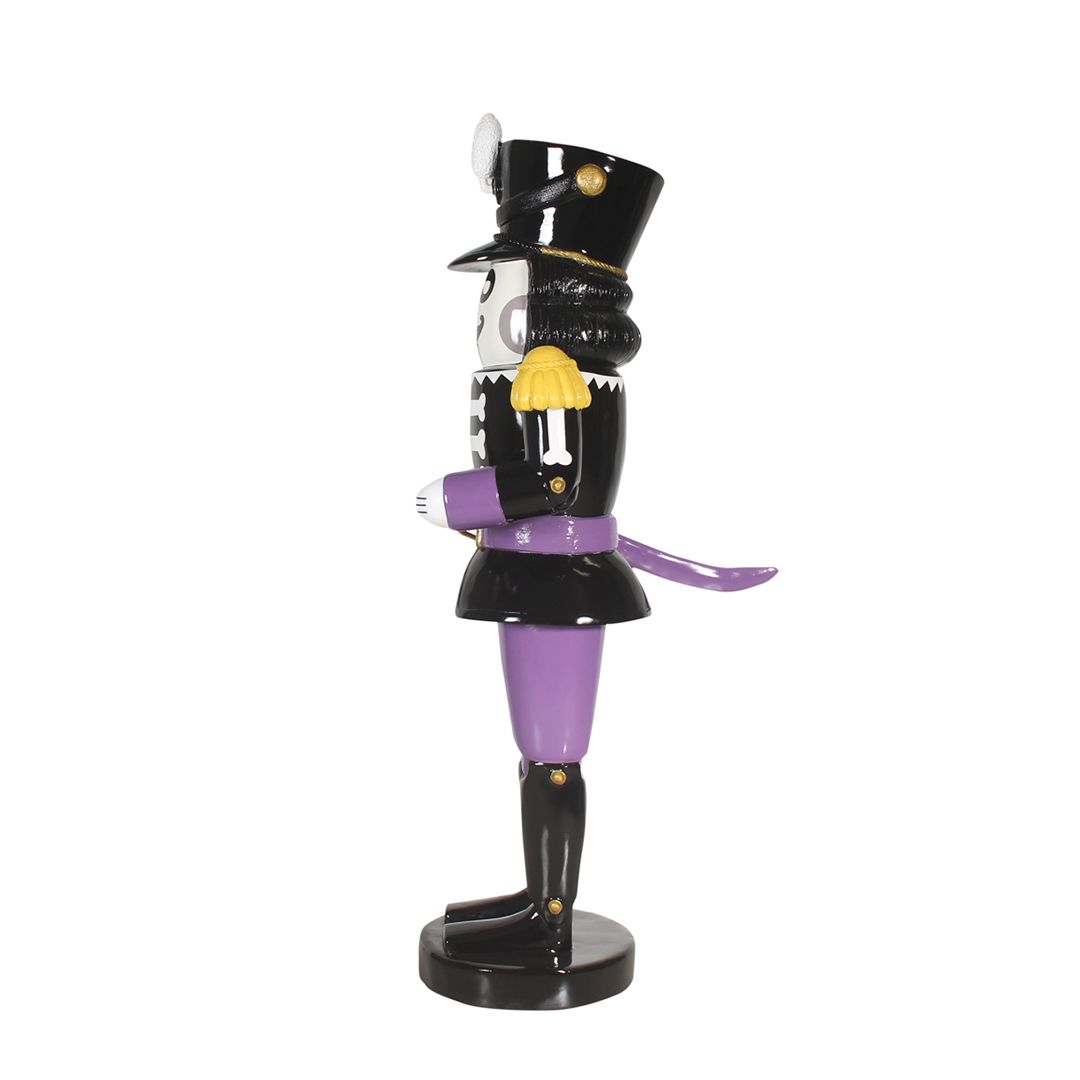 6 Foot Scary Nutcracker Halloween Resin Display