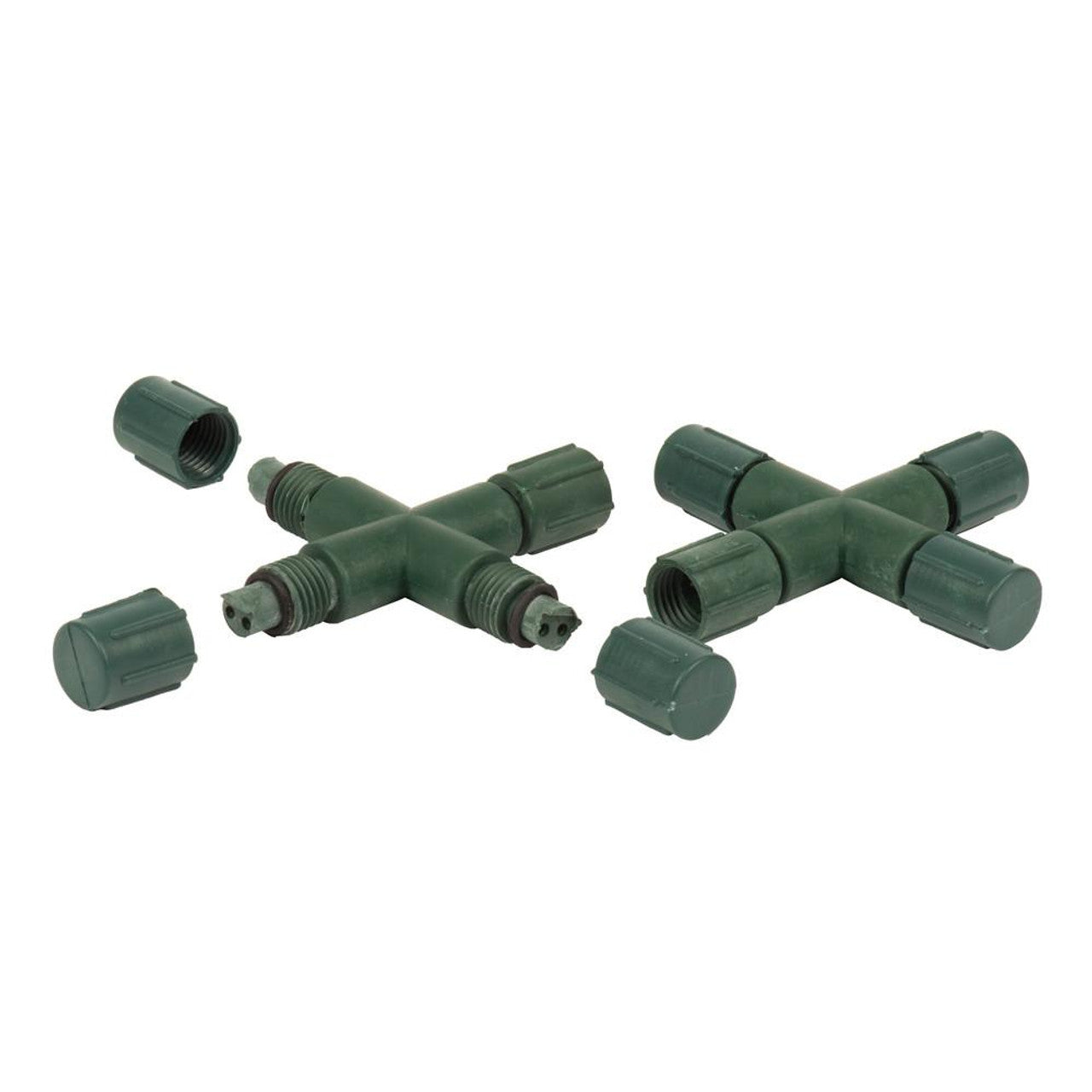 4 Way Coax Splitter - FestivePro Coaxial Connection